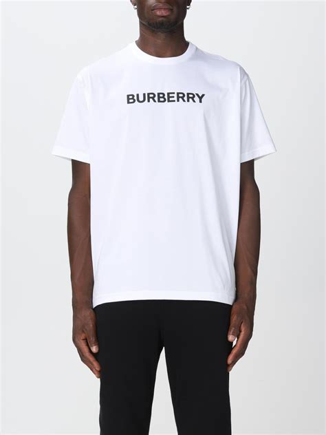 playera burberry blanca|camisa burberry para hombre.